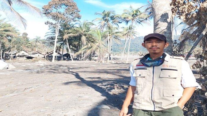 Kisah Aidil Fitri Relawan Asal Palembang, Rela Tinggalkan Anak Istri Demi Bantu Korban Erupsi Semeru