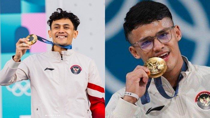 2 Peraih Medali Emas Olimpiade Paris 2024, Rizki Juniansyah dan Veddriq Leonardo Tiba di Tanah Air