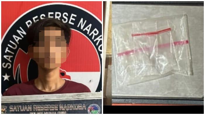 PEMUDA Ini 'Penguasa' Narkoba di Pinggiran Sungai Lematang Muara Enim, Pasrah Dikepung Polisi