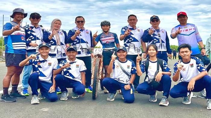 Borong 9 Medali Emas, Lubuklinggau Sabet Juara Umum Cabor Balap Sepeda Porprov Sumsel 2025