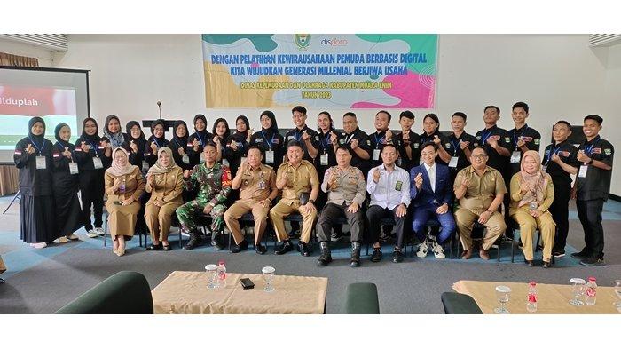 Calon Agen Perubahan dan Pembangunan, 22 Pemuda Muara Enim Ikuti Pelatihan Kewirausahaan