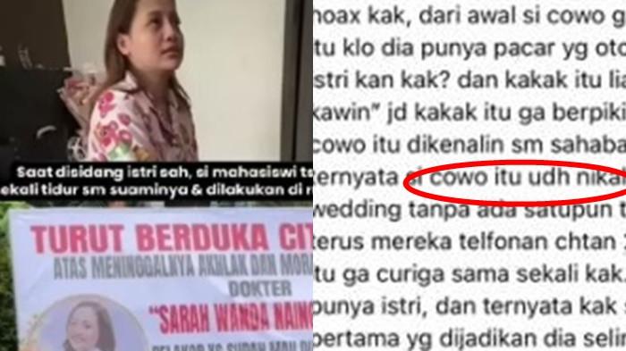 STATUS KTP Jadi Kunci, Keluarga Mahasiswi Dikirimi Papan Bunga Pelakor Bereaksi, Sering ke Hotel