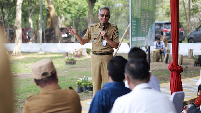 Optimalkan Lahan Rawa, Sumsel Kembangkan Padi Apung untuk Ketahanan Pangan - Sampaikan-Sambutan-2.jpg