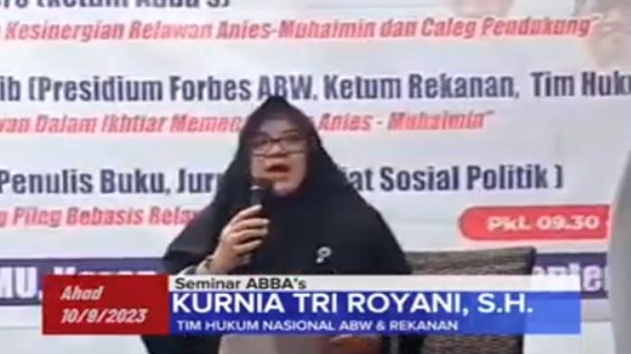 Sosok Kurnia Tri Rohyani