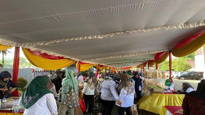 Gelar Pangan Murah, di Kantor Dinas Ketahanan Pangan dan Peternakan Sumsel, Berikut Sembako Dijual