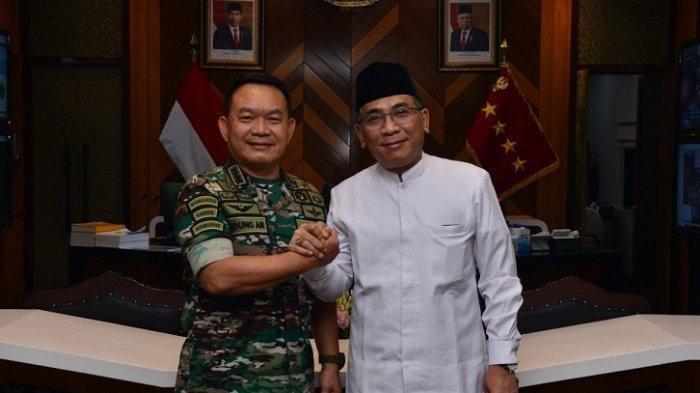 Hadapi Ancaman NKRI, Ansor-Banser Bakal Dilatih TNI AD Usai Gus Yahya Sowan ke Jenderal Dudung