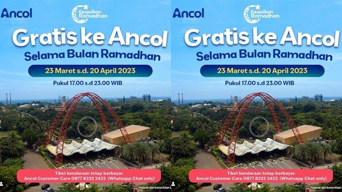 Ini Cara Mendapatkan Promo Tiket Gratis Masuk Ancol Selama Ramadan Tahun 2023