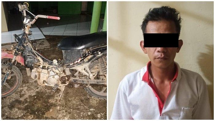 Berita Kriminal: Dapat Jatah 300 Ribu Hasil Jual Motor Butut Curian, Pria Ini Terima Nasib Dipenjara