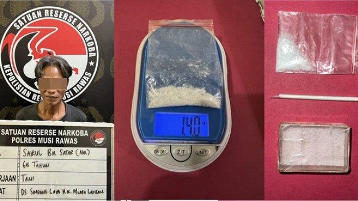 Gara-gara Serbuk Seberat 1,49 Gram Ini, Pria di Musi Rawas Terancam 12 Tahun Penjara