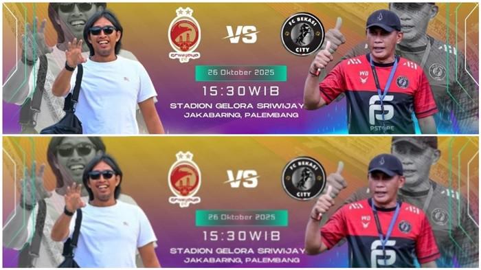 Tiket Sriwijaya FC vs FC Bekasi City Diskon 21 Persen,  Berikut Cara Menggunakan Kode "kitopacak"
