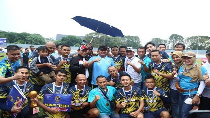 Sukses Gelar Sepakbola Antar OPD, Herman Deru Kembali Buka Turnamen U20 Piala Gubernur Sumsel 2023