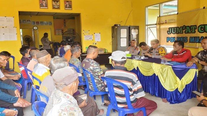 Melalui Program Jumat Curhat, Polres Muara Enim Selesaikan Keluhan dan Tampung Aspirasi Masyarakat