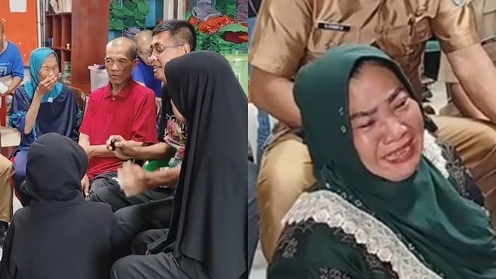 ISTRI USIR SUAMI - Kolase. VIRAL Usir Suami dan Mertua di Pemulutan, Wanita Ini Bersujud di Kaki Muhamad Minta Pulang ke Rumah