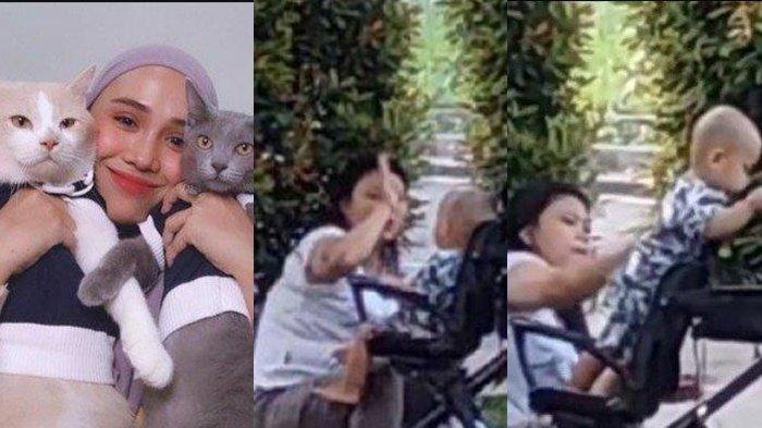 Viral Video Bayi TikToker Cici Chania 'Pororo' Dianiaya ART Dibanting ke Stroller hingga Dipukul