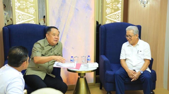 Wagub Sumsel H. Cik Ujang menerima audiensi Forum Emas Khatulistiwa