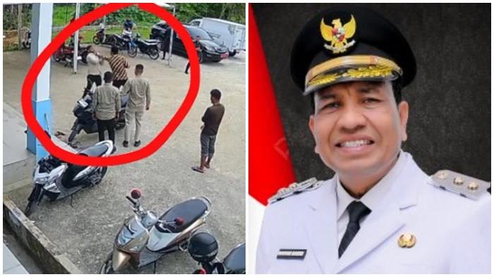 PAK Wabup Minta Maaf ke Reza yang Ditonjoknya 2 Kali Gegara Nasi Basi, Takut Dilaporkan ke Polisi!