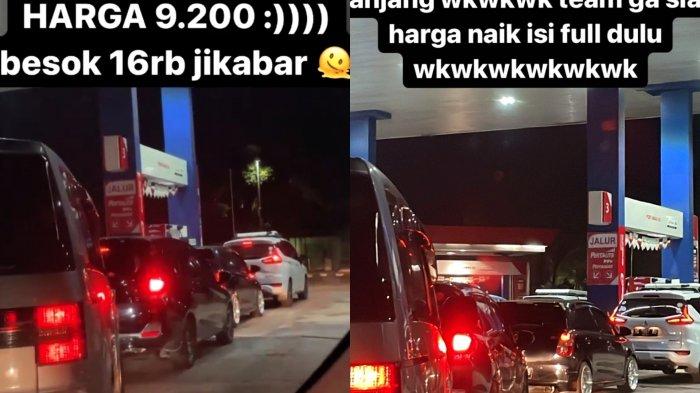 Mulai Hari Ini, 1 April 2022 Harga Pertamax Naik, Warga Palembang Berebut Isi Full Tank Semalam