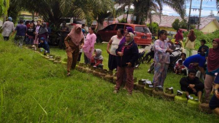 Gas Elpiji 3 Kg di Lubuklinggau Kosong, Harga di Agen Rp 25.000 dan di Pengecer Rp 35.000 Per Tabung