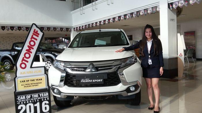 All New Pajero Sport Dinobatkan jadi Car of The Year