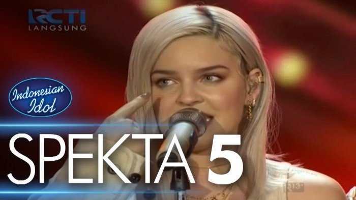 Tampil di Indonesian Idol, Pakaian Ann Marie Dipuji Netizen & Buat Histeris Penonton, Ini Videonya