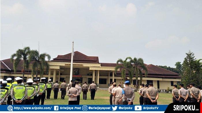 Pasca Bom Bunuh Diri di Mapolres Medan,Polres Banyuasin Apel Panggilan Luar Biasa