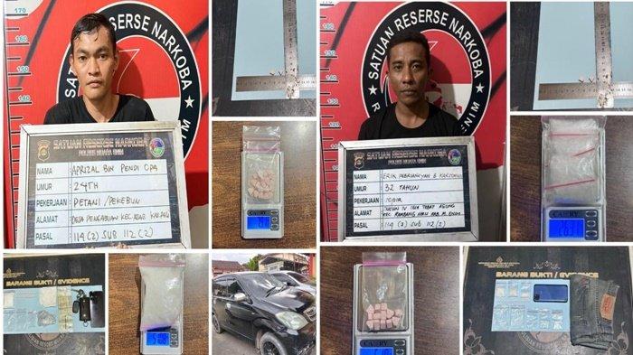 Pengedar Narkoba Masuk Jurang Usai Coba Tabrak Petugas di Muara Enim