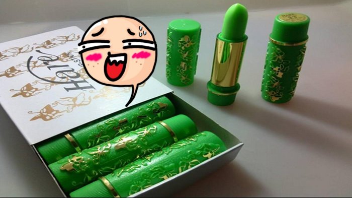 Bentuk Hijau Dioles Merah, Inilah 5 Fakta Lipstik Arab yang tak Disadari, Yakin Diproduksi di Arab?