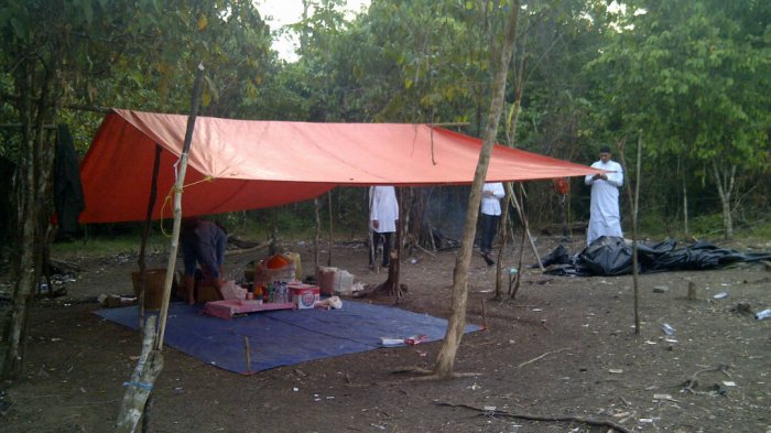 Hendak Safari Ramadan, Rombongan Bupati dan Kapolres Empatlawang Bubarkan Judi Sabung Ayam