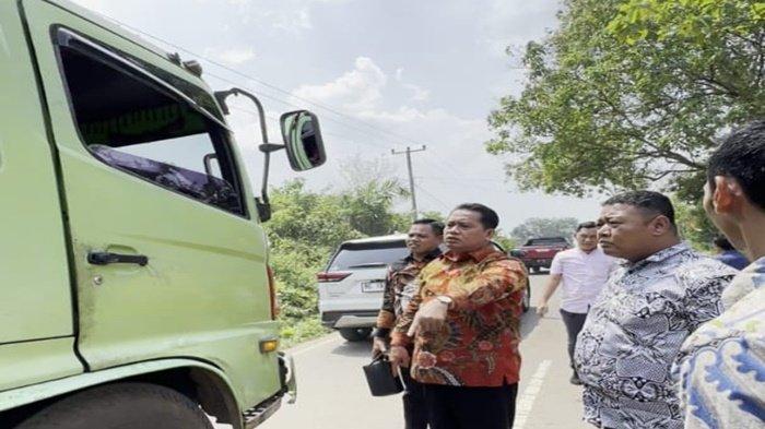 Marah Bupati Askolani ke Truk Sawit yang Melebihi Tonase Melintas di Banyuasin : Kasih Tau Bos Kau