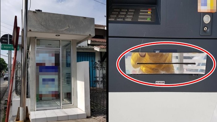 Viral ! Narik di ATM Uang Tak Mau Keluar, Saat Diperiksa Wanita di Kediri Temukan Benda Mengejutkan