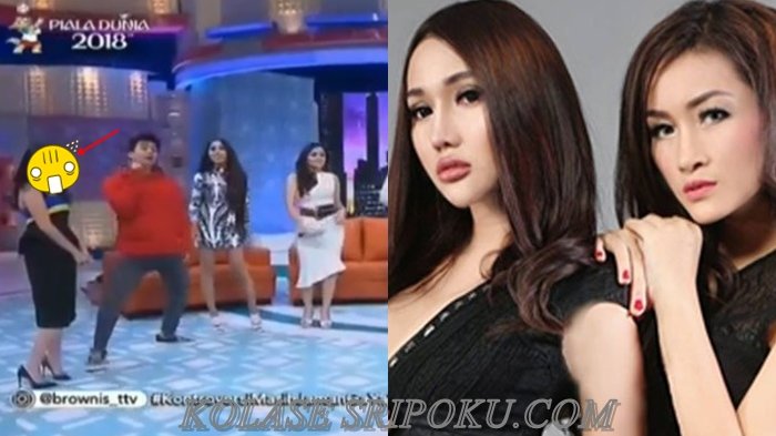 Lihat Lucinta Luna dan Ratna Duo Bunga Nyanyi, Ayu Ting Ting Tak Sadar Sampai keluarkan Ekspresi Ini