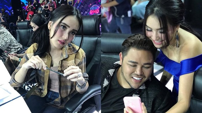 Niatnya Pamer Pose Mesra dengan Ivan Gunawan, Ketiak Ayu Ting Ting Malah Bikin Salfok, Ih Kok gitu!