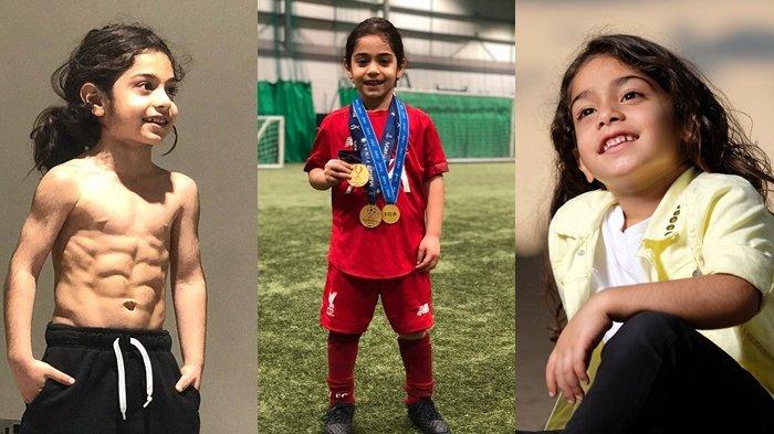 RAMBUT Gondrong dengan Perut Six Pack, Bocah 6 Tahun Ini Jadi Rebutan Klub Bola Dunia, Ini Sosoknya!
