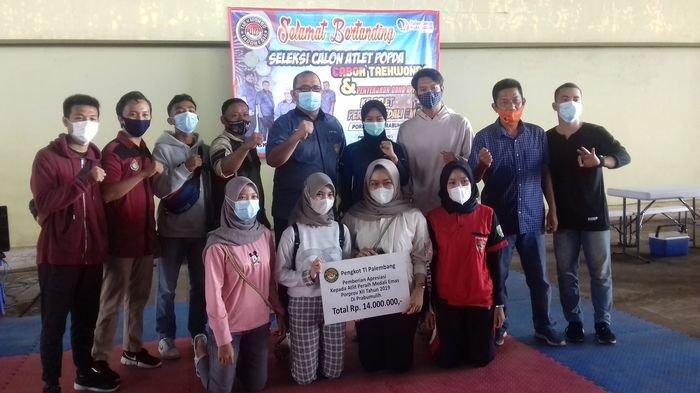 Peraih Emas Taekwondo di Porprov 2019 Diganjar Bonus, Pengkot TI Palembang Seleksi Atlet Popda