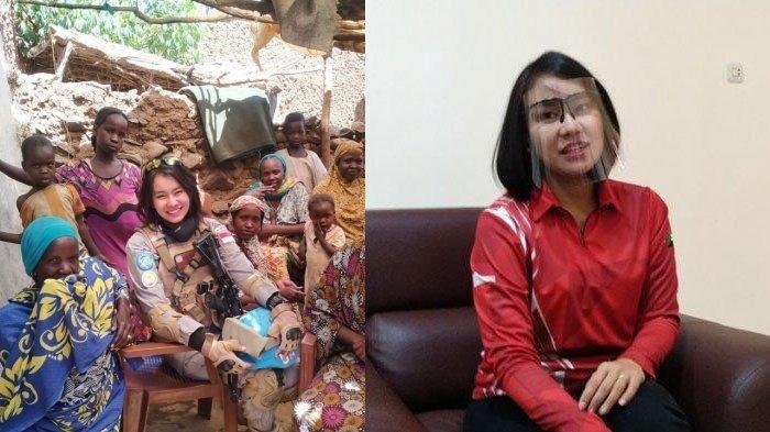 Baru 5 Hari Menikah, Polwan Cantik Istri Kapolres Ini Jalankan Misi PBB ke Sudan, Tunda Bulan Madu!