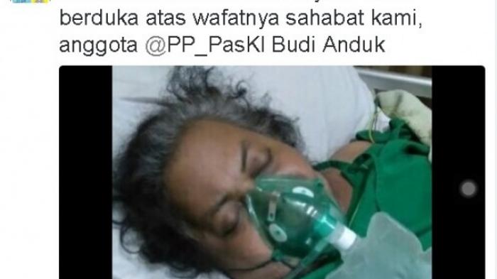 Maman Suherman: Budi Anduk Meninggal Dunia