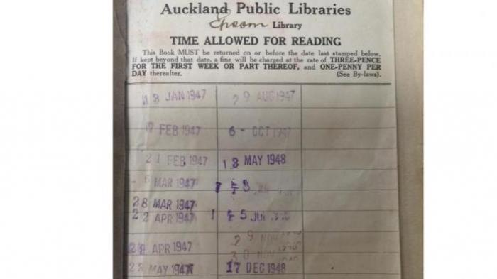 Pinjam Buku dari Perpustakaan 17 Desember 1948, Baru Dikembalikan 67 Tahun Kemudian