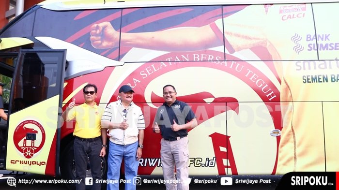 Launching Bus SRiwijaya FC, Dodi : Kita Akan Berikan yang Terbaik Bagi SFC