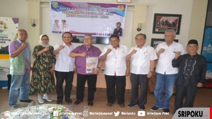 Mengaku Prihatin dengan Prestasi Atlet Sumsel, Bakti Setiawan Mendaftar Jadi Calon Ketum KONI Sumsel