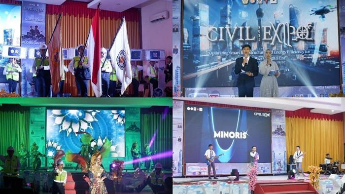 CIVEX 2025 - Dengan kegiatan yang dilakukan offline hingga online, CIVEX 2025 membuktikan komitmen Himpunan Mahasiswa Teknik Sipil Polsri dalam melahirkan generasi insinyur muda yang siap menghadapi tantangan digital dan pembangunan berkelanjutan.