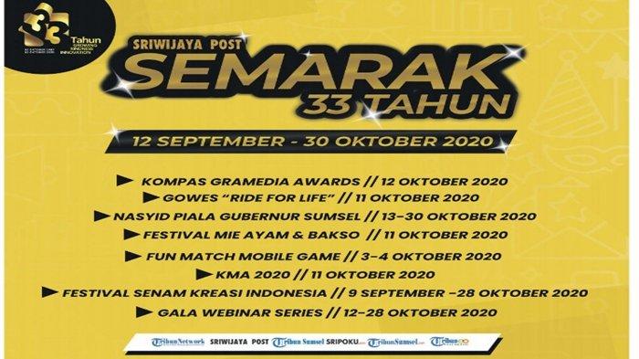 Warga Palembang Yuk Daftar Lomba Nasyid, Qasidah, & Hadrah di HUT Sriwijaya Post Ke-33 & Maulid Nabi