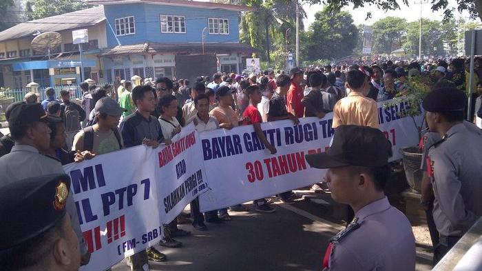 Unjuk Rasa Sebabkan Daya Saing Sumsel Turun