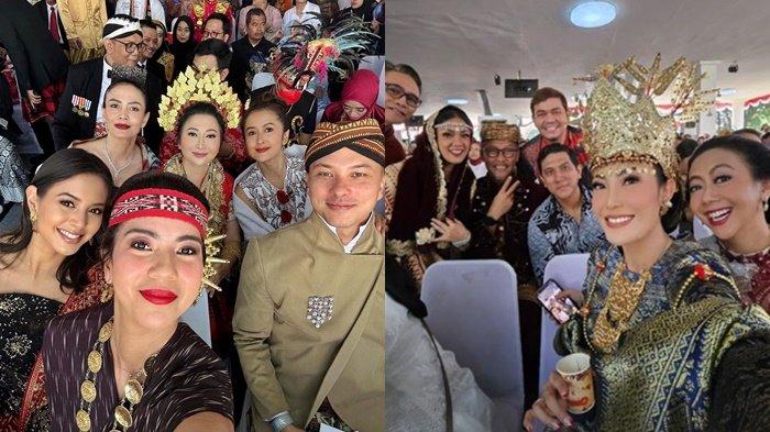 Deretan Artis Hadir di Perayaan HUT RI ke-78, Kompak Kenakan Baju Adat, Ada yang dari Lampung
