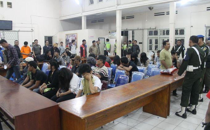 12 Pasangan Tanpa Ikatan Nikah Terjaring Razia