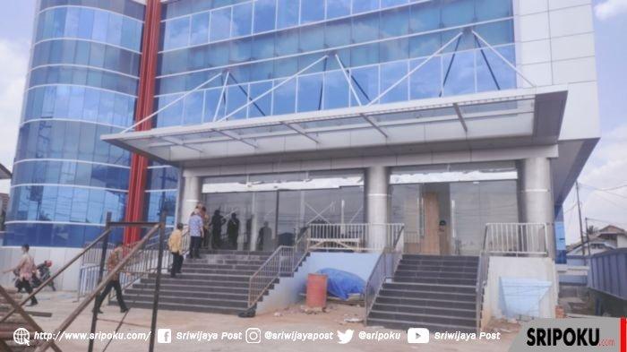 Tahun 2021 Gedung Baru Bank Sumsel Babel Muara Enim atau BSB Muara Enim yang Megah akan Beroperasi