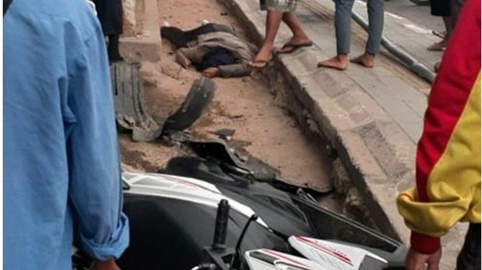 Motor Siti Halima Diseruduk Mobil Okta