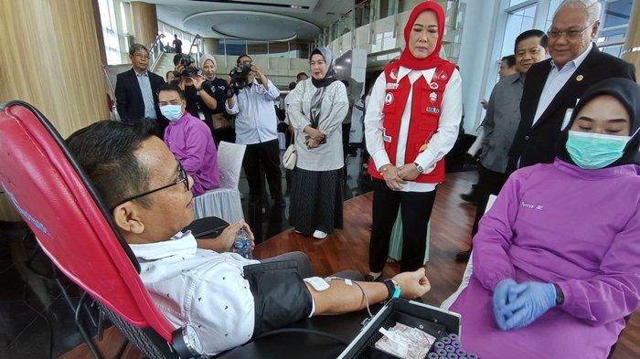 Peringati HUT ke-66, Bank Sumsel Babel Ajak Masyarakat Peduli Sesama dengan Donor Darah