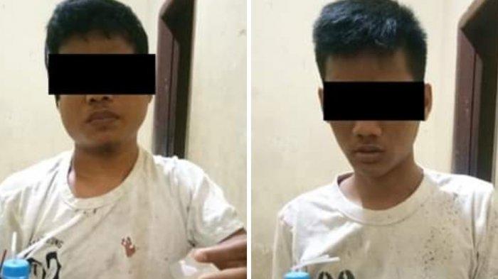 2 Pemuda di Muratara Ini Hisap Sabu-sabu di Pondok Kebun Karet, Dikepung Polisi, Begini Ekspresinya!