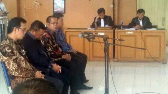 Empat Mantan Pimpinan DPRD Muba Jalani Sidang Pledoi
