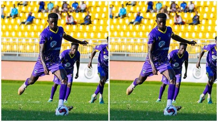 ENU PEMAIN ASING - Bek tengah/gelandang bertahan asal Ghana, Michael Enu dikabarkan bakal menjadi rekrutan pemain asing Sriwijaya FC menjalani musim kompetisi Pegadaian Liga 2 2025/26 hingga kini belum juga didatangkan.